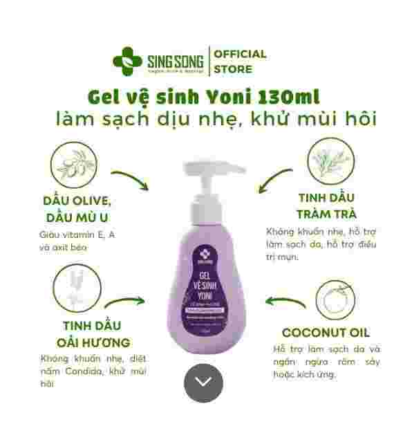 Gel vệ sinh Yoni 130ml